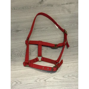 Licol Cottage Craft rouge poney