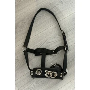 Caveçon en nylon noir full