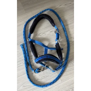 Licol bleu Roy Fuganza Full + Corde